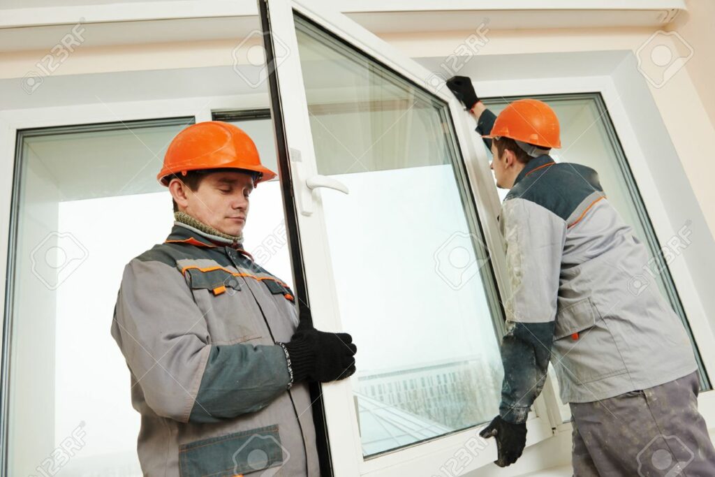 Energy-efficient windows installation