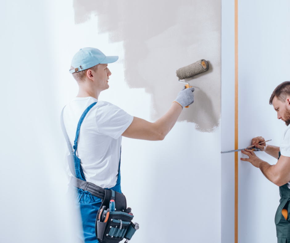 wall painting for interior finishing