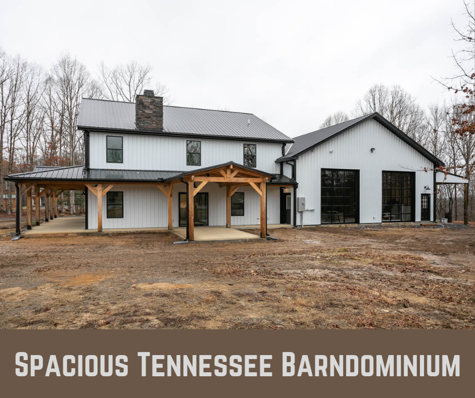 Spacious Tennessee Dream Barndominium