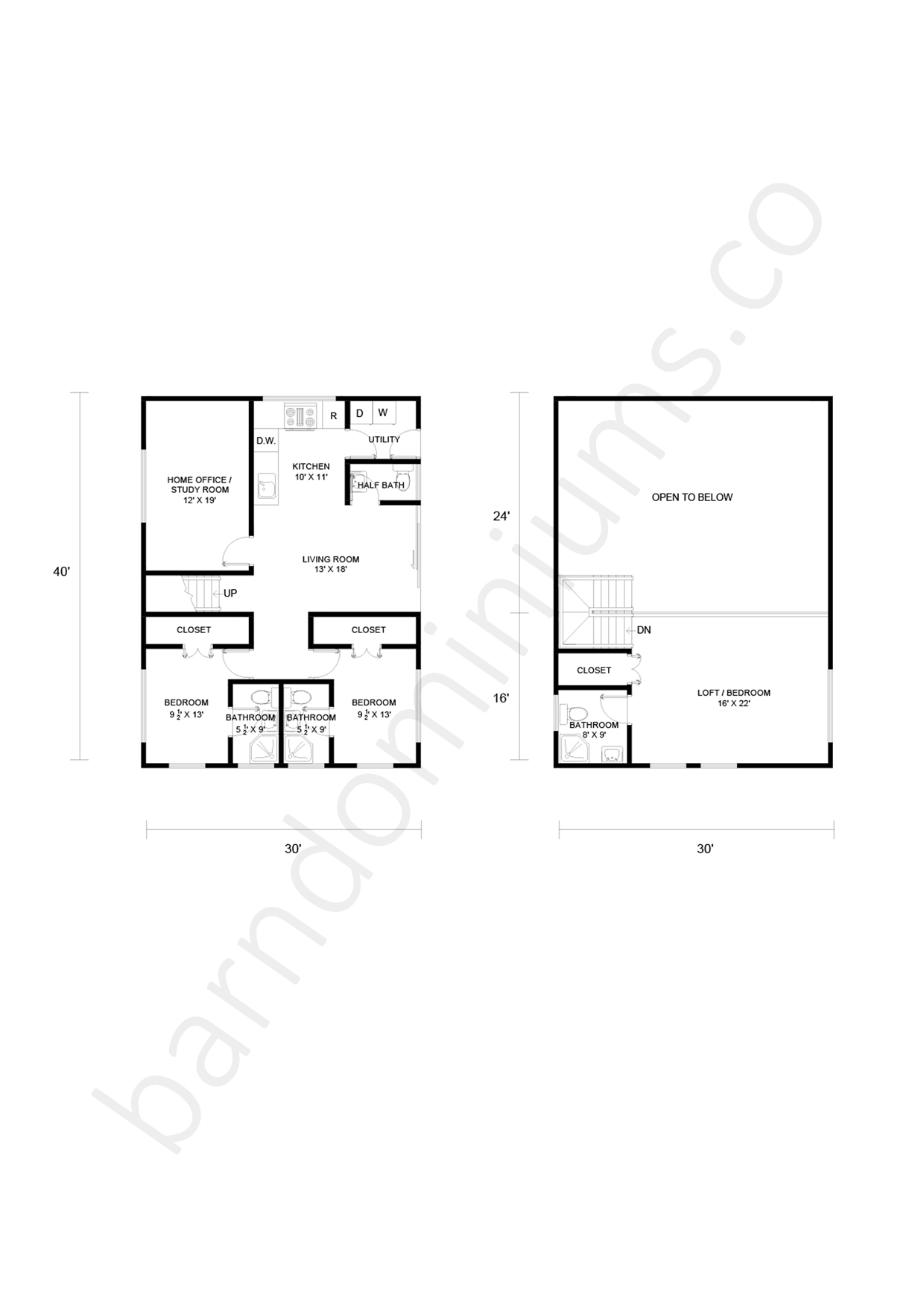 Barndominium Floor Plans 60 X 100