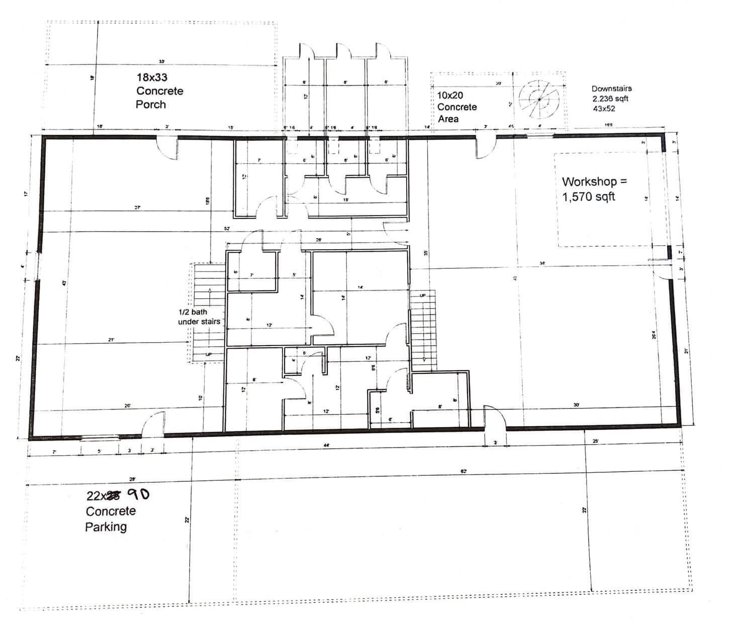 Barndominium Floor Plans 4000 Sq Ft