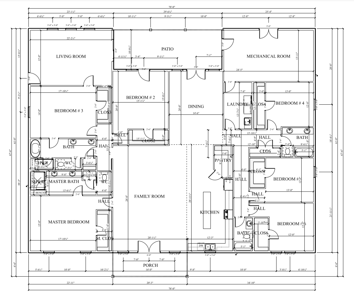 DreamBig: Best 6 Bedroom Barndominium Floor Plans You Will Love ...